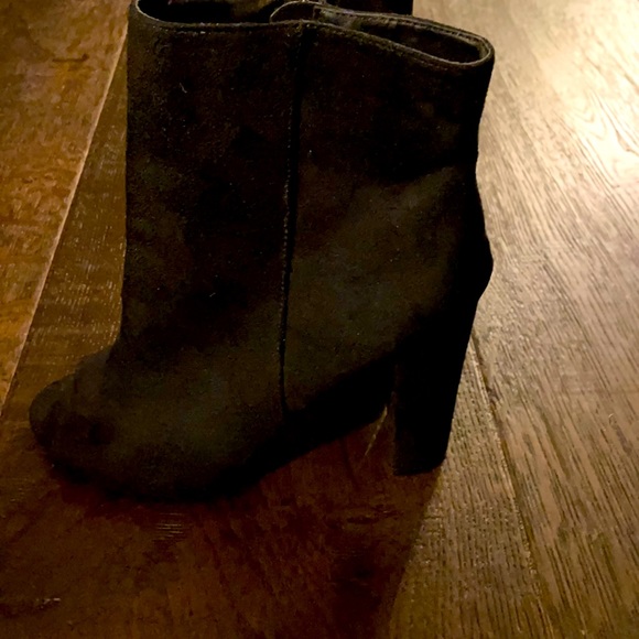 Fashion Nova - Open Toe Block Heel Booties - Picture 2 of 5